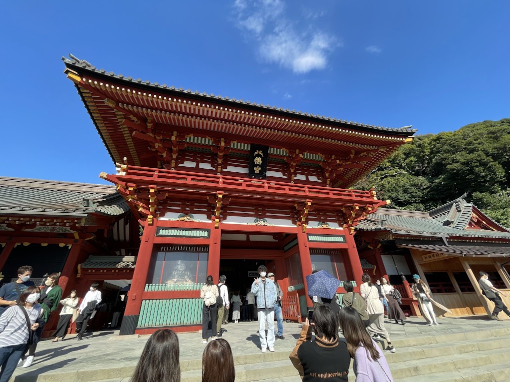 写真ー１５　鶴岡八幡宮／本殿